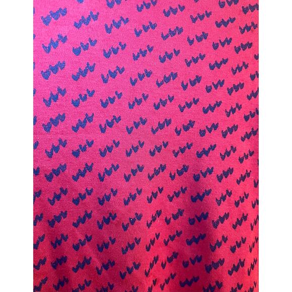 LL Bean heart pattern turtleneck - Picture 3 of 4